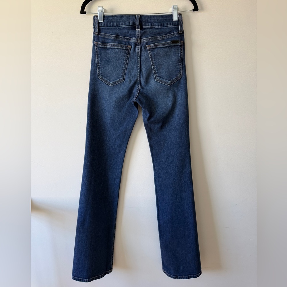 Joe’s Jeans Flawless Hi Rise Honey Bootcut Jeans Size 25 Dark Wash Stretch EUC - Picture 7 of 16